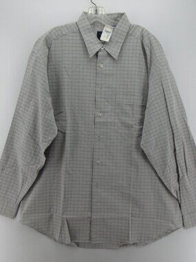 Lorenzini Shirt XXL Neiman Marcus Button Down Check Italy $230 NEW